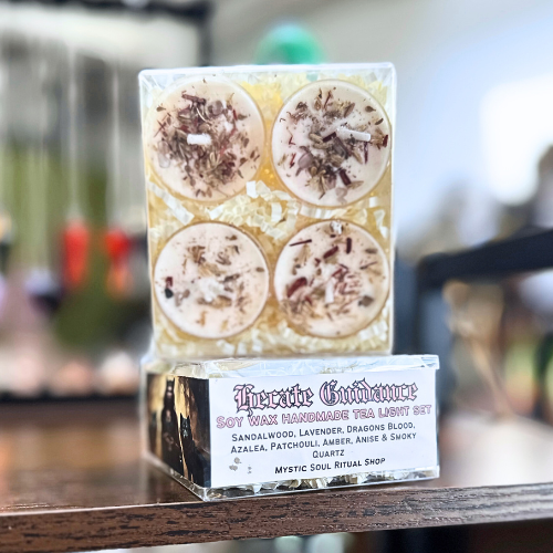 Hecate Goddess Tea Light Candle Set