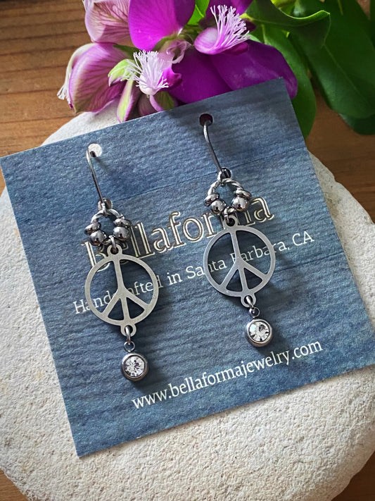 Peace Earrings