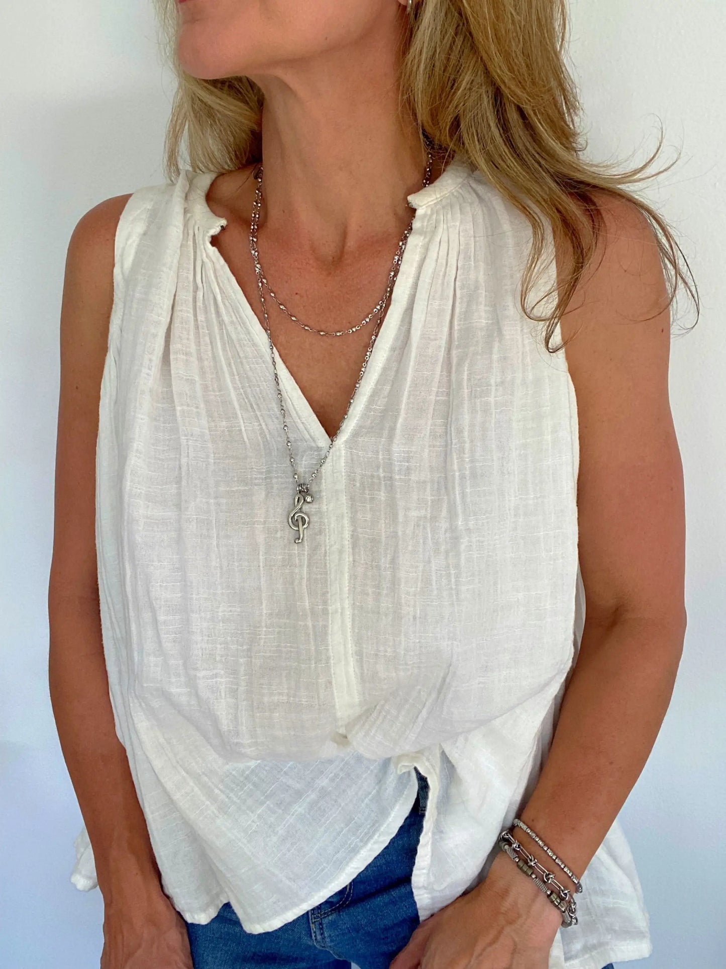 Musical Note Necklace