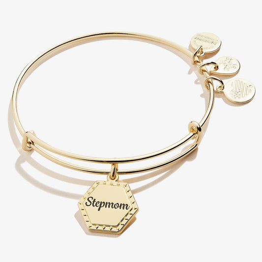 Stepmom 'You're In My Heart Forever' Charm Bangle